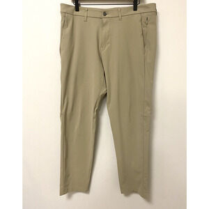 Lululemon Pants Mens 34x30 Tan Beige ABC Commission Chinos Stretch Performance